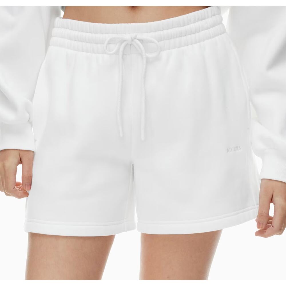 Aritzia Sweatfleece Airy Terry Perfect Banded Mid-Thigh Short - Size M
